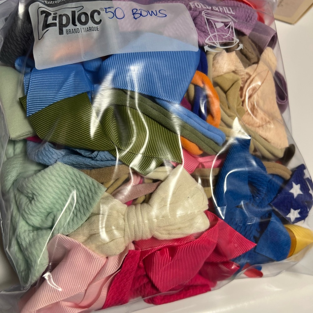 Colorful Hair Bow Collection